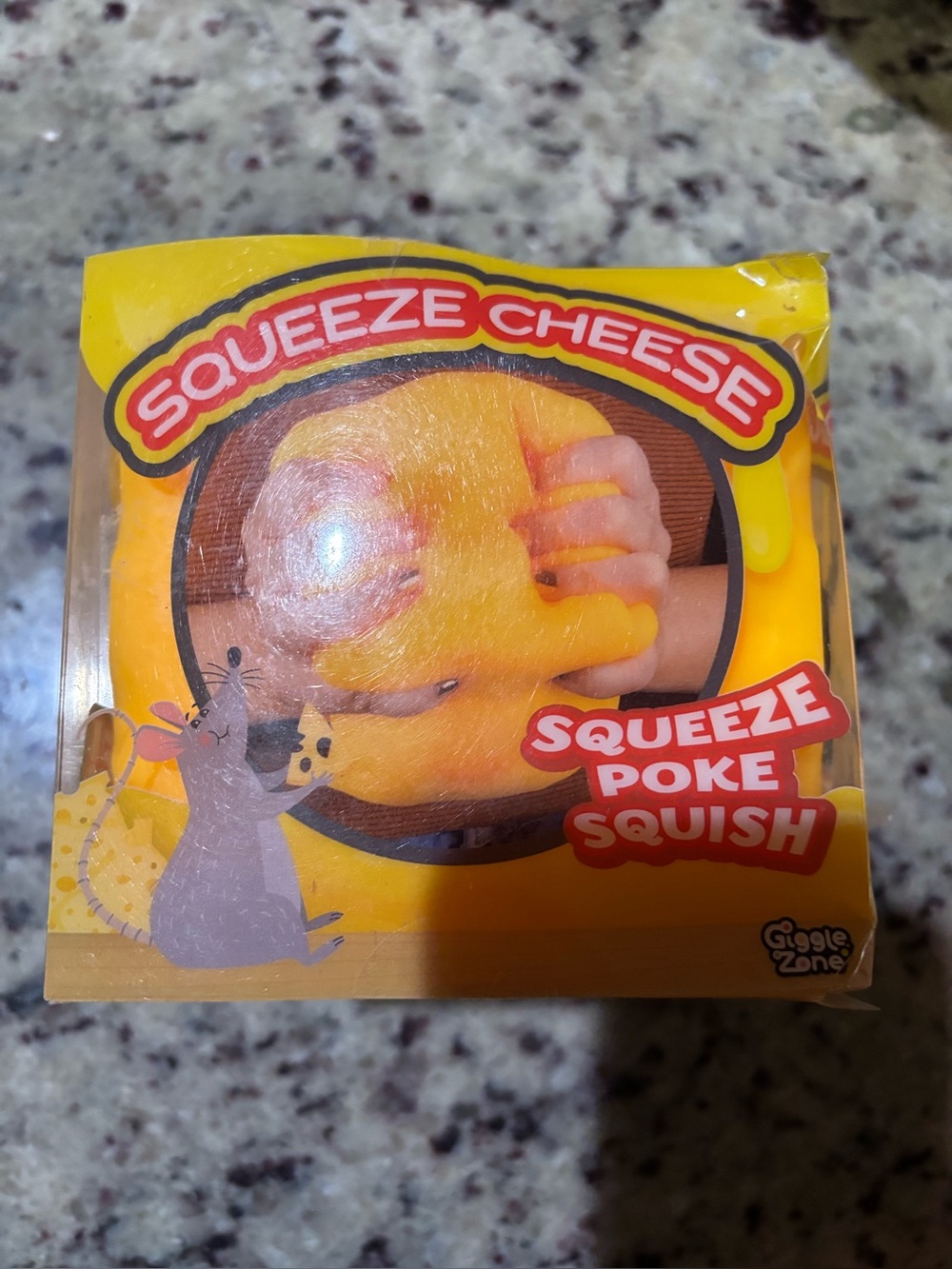 Squeeze cheese new in box Ships same